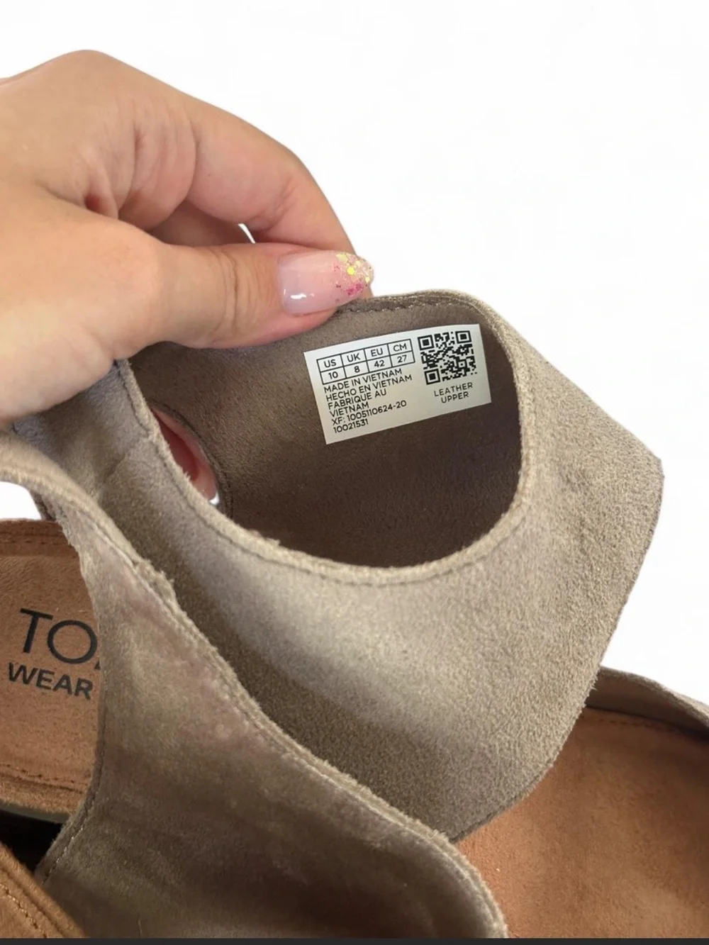 TOMS Madison Wedge Sandal | Size 10